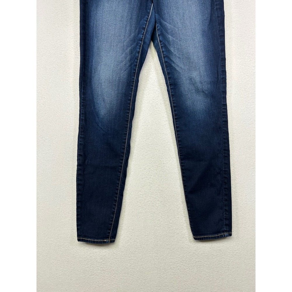 Classic Skinny American Eagle Women 8 Dark Wash Hi-Rise Stretch Jeggings - Picture 10 of 11
